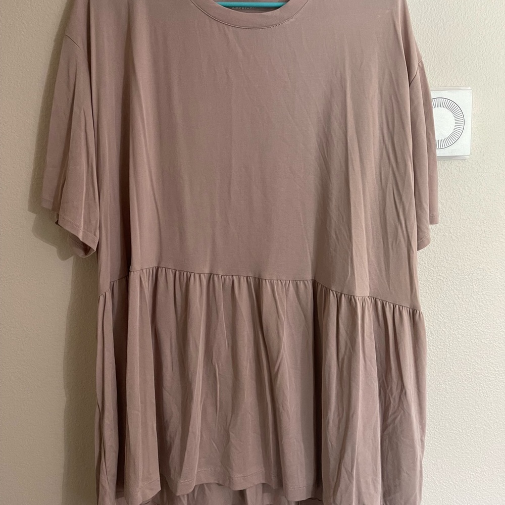 American Eagle peplum shirt